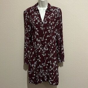 ABERCROMBIE & FITCH Button-down Fall Dress, Size ST (Small Tall)